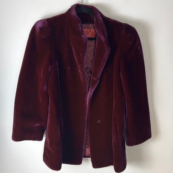 Sasson Faux Fur Coat - Women's 6 - Picture 1 of 6